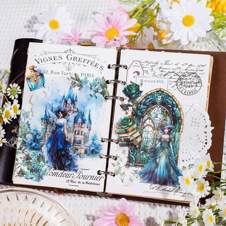 30%20Pcs/bag%20Garden%20Princess%20Series%20Stickers%20Journal%20Handbook%20DIY%20Decoration%20Scrapbook%20Album%20Collage%20Aesthetic%20Craft%20Art%20Sticker%20-%20Image%202