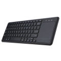 2.4G Wireless Touchpad Keyboard Multi-touch Ultra-slim with USB Receiver for Android Smart TV Computers Ladtops Desktops. 