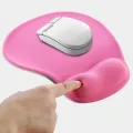 【happy one】Super Soft Silicone Mouse Wrist Guard Mouse Pad Hand Support Silicone Mouse Relieve Fatigue. 