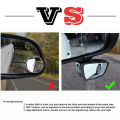 SL 1 Pair Car Blind Spot Mirror Front Wheel Auxiliary Rearview Double-sided Mirror 360 Degree Adjustable.