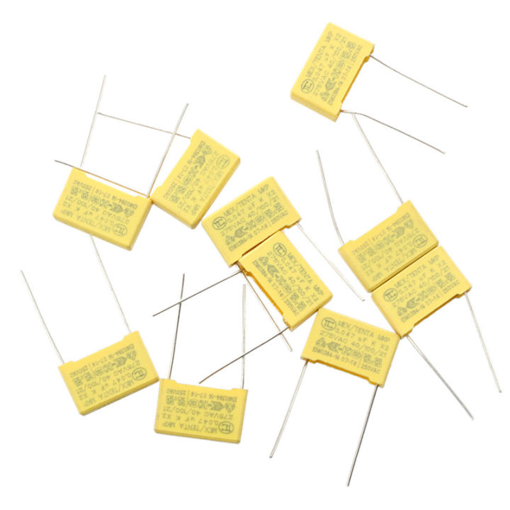 10pcs%20250V%2047nF%200.047uF%2010%25%20Polypropylene%20Film%20Safety%20Capacitor%20-%20Image%202