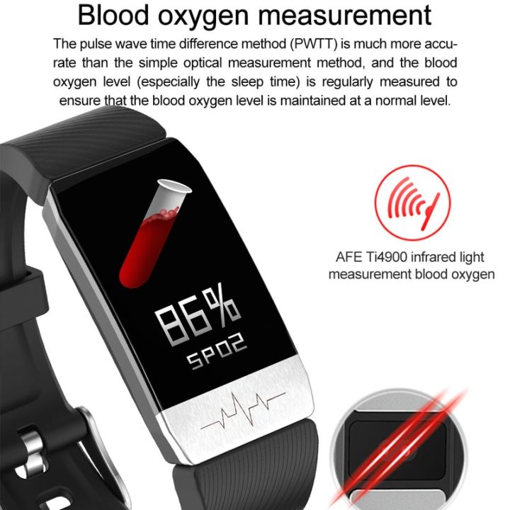 MAFAM%20T1%20Smart%20Watch%20Temperature%20Measure%20ECG%20Heart%20Rate%20Blood%20Pressure%20Monitor%20Drinking%20Remind%20Wrist%20Band%20For%20xiaomi%20Dropshiping%20-%20Image%205