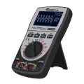 Upgraded MT8206 2 in 1 Intelligent Digital Oscilloscope Multimeter Current Voltage Frequency Tester with Analog Bar Graph. 
