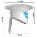 【User-friendly】 Durable Anti-Odor Squatting Pan Anti-smell Plug Plastic white Anti-blocking Cover Deodorize Prevent Sewage Overflow Toilet Fitting Bathroom Squat Toilet.
