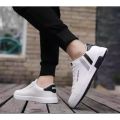 Sneakers White & Black Men casual Shoes ss.senji.