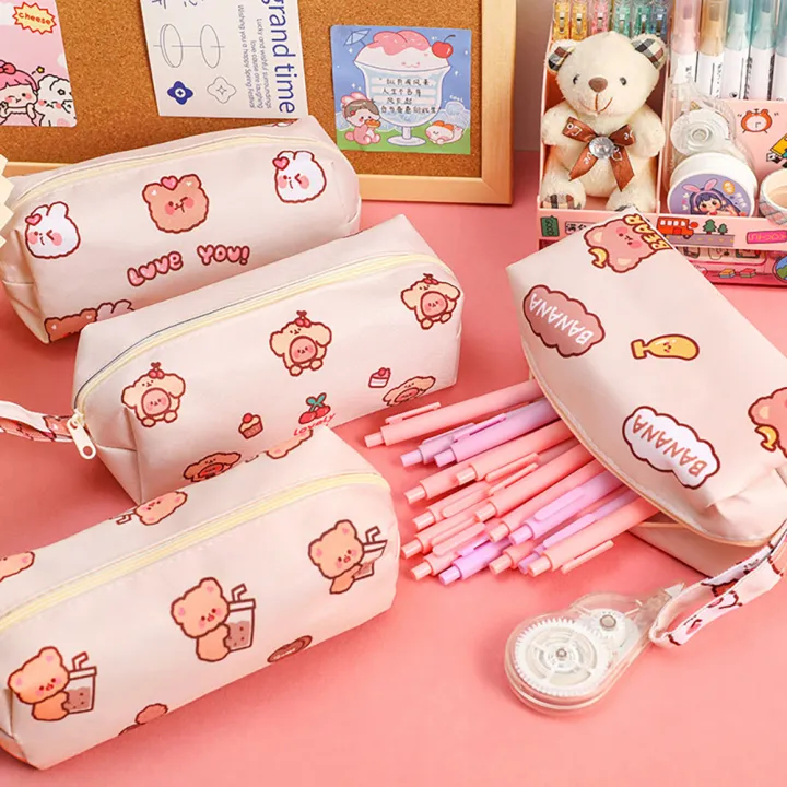 New%20ummerflower%20Cute%20Bear%20Large%20Capacity%20Handle%20Bag%20imple%20Multi-Function%20Double%20Pencil%20Cae%20Pen%20Organizer%20Pouch%20with%20Zip%20for%20Kid%20Boy%20Girl%20chool%20Office%20upplie%20-%20pencil%20bag%20-%20Image%203