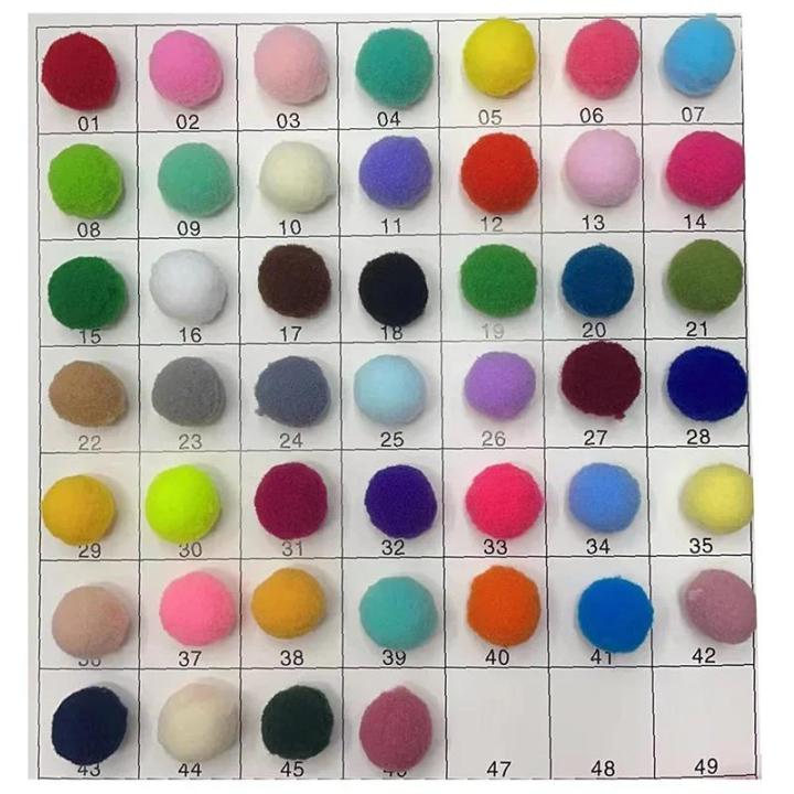 8/10/15/20/25/30mm%20Pom%20Pom%20Fur%20Balls%20Fluffy%20Soft%20PomPoms%20Multicolor%20Pompoms%20Fur%20Ball%20High-Elastic%20PomPom%20Creative%20Craft%20Supplies%20-%20Image%203