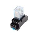AC 220V/240V Coil 8 Pin  Relay With Base. 