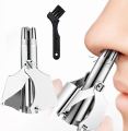 Nose Hair Trimmer For Men And Women With Noise Wash able Man-ual Nasal Hair. 