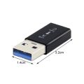 1pc Type C USB 3.0 Adapter Fast Portable Charging Data Type-C Data Charging Adapter Cables Converter for Smart Product.