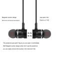 Wireless binaural stereo sports Bluetooth headset ear hanging running super long standby magnetic suction head neck hanging neck. 