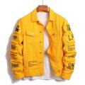 Denim Jacket Patches Windbreaker Cotton Trucker Jacket Men Cowboy Cut Western Lined Hiking Designer Fashion. 