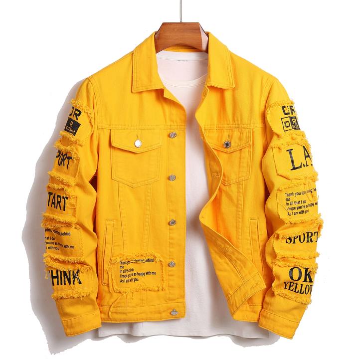 Denim Jacket Patches Windbreaker Cotton Trucker Jacket Men Cowboy Cut Western Lined Hiking Designer Fashion