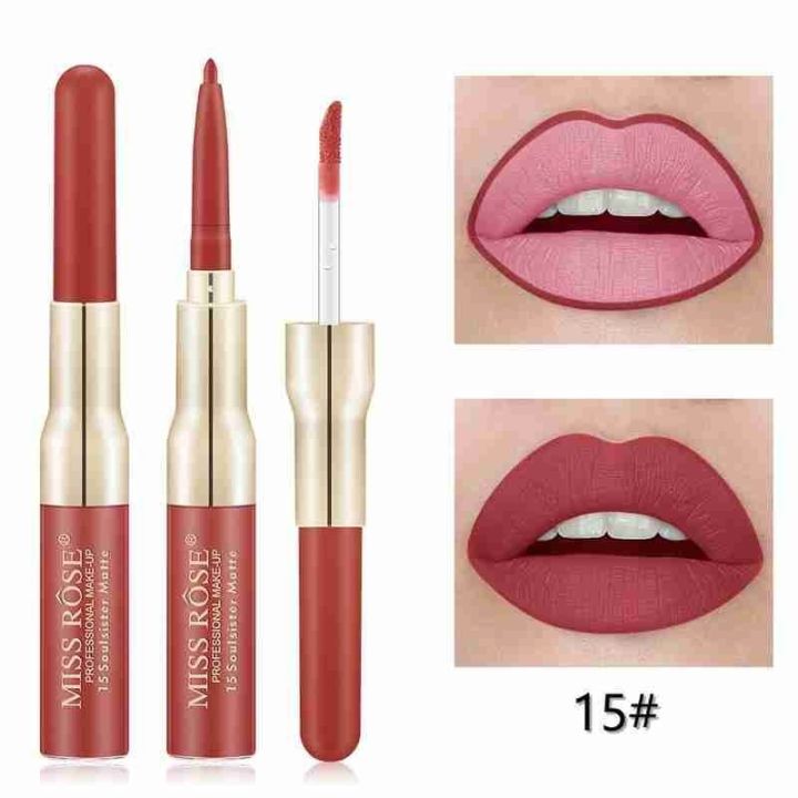 Double-ended%20Lip%20Gloss%20Lip%20Liner%20Make-up%20Matte%20Waterproof%20Long-lasting%20Lip%20Glaze%20Moisturizing%20Lipsticks%20Makeup%20Lip%20Pencil%20-%20Image%203