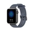 18mm Replacement Silicone Solid Color Watchband Strap For Smartwatch.