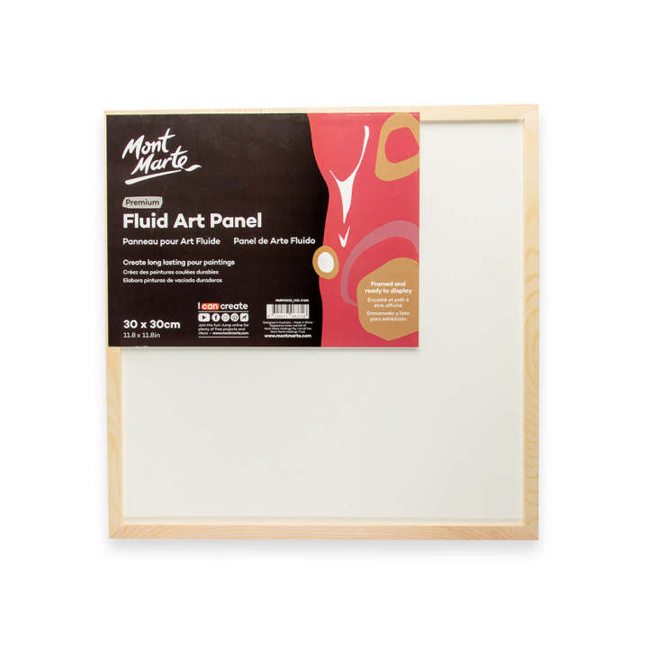 Mont Marte Fluid Art Panel 30x30cm
