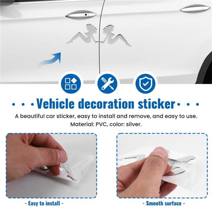 Nice%20lady%20car%20vehicle%20decoration%20sticker%20emblem%20logo%20badge%20-%20Image%204