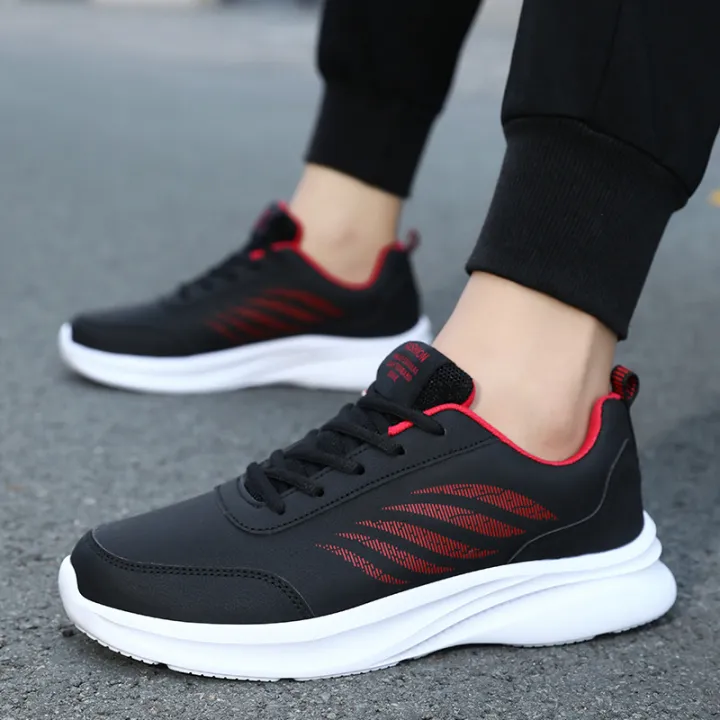 Spring%20leather%20sneakers%20men's%20lightweight%20running%20shoes%20foreign%20trade%20men's%20shoes%20spot%20wholesale%20lace-up%20casual%20shoes%20men%20-%20Image%202