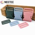 5Sets 38mm Quick Release Buckles For Backpack Webbing Strap Plastic Ring Clasp Dog Collar Belt Tri-Glide Slider DIY Accessories. 