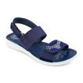 BubbleGummers POPY Belt Sandal for Little Girls.