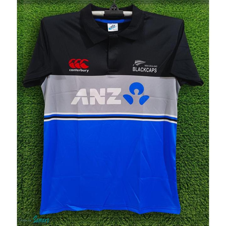 New Zealand Jersey - Polo Cricket Jersey - New Zealand Cricket Jersey 2026/2027