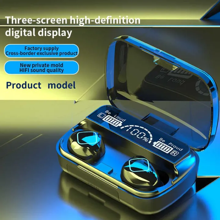 M10%20tws%20Wireless%20Earphone%20Touch%20Bluetooth%20Earplug%20In%20Ear%20Stereo%20Sport%20Headsets%20cvc8.0%20Digital%20Display%20Black%20Good%20If%20With%20No%20Reduction%20Headphones%20-%20Image%202