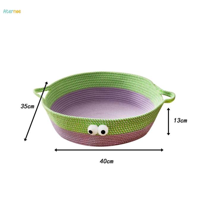 Woven%20Cat%20Bed%20Universal%20Portable%20Woven%20Rope%20for%20Rabbit%20Large%20Cats%20Kitten%20-%20Image%209