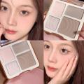 Outlier Aeuinv Judydoll 3d Highlighter Eye-shadow Contour Bronzer Palette Nude Makeup Natural Color Rendering Long-lasting Waterproof Cosmetics. 