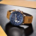 1pc BY BENYAR Watch For Men Chronograph Men's Watch Analog Quartz Movement Stylish Sports Designer Wrist Watch 1181.1inch Waterproof Elegant Father's Day Gift. 