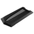 Vertical Stand for 5 Slim Digital Edition Console with Built-in Cooling Vents and Non-Slip Feet Black.