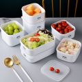 Multi-size Leak-proof Sealed Preservation Box / Portable Food Grade Lunch Bento Case / Meat Coarse Grains Brown Rice Sub-Packing / Refrigerator Food Fresh-Keeping Storage Box. 