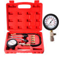 8pcs Motor Auto Petrol Engine Cylinder Pressure Gauge Diagnostic Tool Compression Tester Set Rapid Type Tester Kit Car Tools Petrol Gas Engine Cylinder Compressor Gauge Meter. 