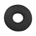 Inflatable Pile Ring Pad Donut Pillow Vinyl Rubber Seat Medical Acne-Black. 