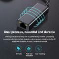 Type C Ethernet Adapter Network Card USB Type-C To RJ45 100Mbps Lan Internet Cable For MacBook PC Windows XP 7 8 10 Android. 