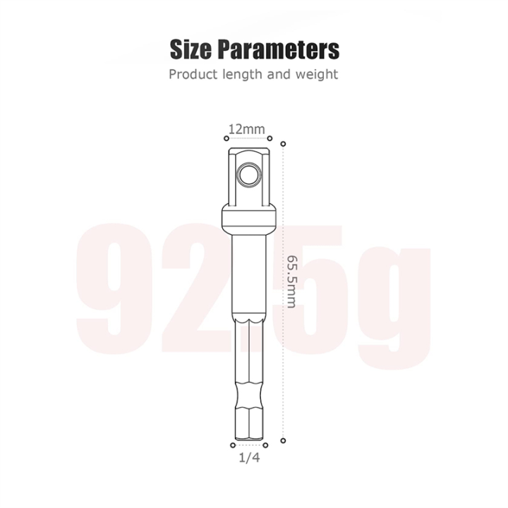 3/8%20Impact%20Adapter,%2010%20Pack%203/8%20Socket%20Adapter%201/4%20Inch%20to%203/8%20Socket%20Adapter%20Kit%20for%20Impact%20Driver,%20Automotive%20DIY%20-%20Image%203