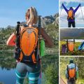 INOXTO 25L Outdoor Climbing hydrating backpack men cycling backpack women trail running marathon hiking backpack 2L water bags. 
