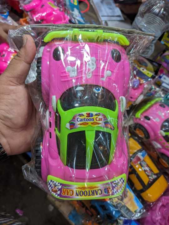 Friction Powered Cartoon 3D kids Cartoon Car