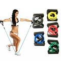 120cm Yoga Pull Rope Elastic Resistance Bands Fitness Workout Exercise Tubes Practical Training Rubber Tensile Expander. 