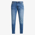 Slim-fit Stretchable Denim Jeans Pant For Men - Deep Blue.