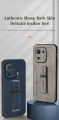 lthmy for Xiaomi Mi 11 Pro case hard shockproof PU leather cellphone back cover phone casing Bracket Holder.