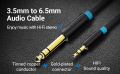 Vention BAB ( 1 year warranty)  6.5mm Male to 3.5mm Male Audio Cable. 