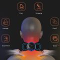 Portable Neck Relaxation Machine Releasing Stress Household Neck Muscle Massager Pain Relief Comfortable for Body Health Care. 