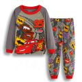 New Spring Autumn Children's Clothing Sets Boys 95 Cars McQueen Cartoon Sleepwear Clothes Kids Pajamas Set Baby Cotton Pyjamas. 