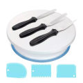 7 Pcs Set Cake Rotary Table Set. 