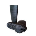 Rain boots manufacturers high-top steel toe steel bottom oil-resistant acid and alkali resistant industrial and mining boots waterproof rubber shoes safety protection anti-slip rain boots. 