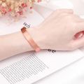 Vintage Red Copper Bangle for Women Ultra Powerful 3000 Guass Magnetic Energy 99.95% Pure Copper Cuff Bracelet Christmas Gift. 