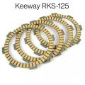 Motorcycle Friction Clutch Plates Disc For Keeway Rks-125 / Rks-150. 