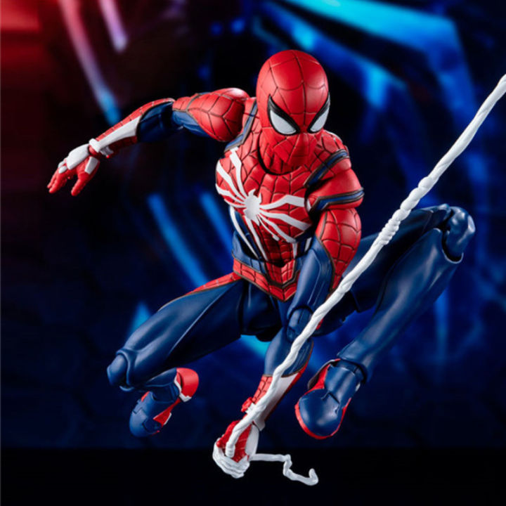 Spider%20Man%20Upgrade%20Suit%20PS4%20Game%20Edition%20SpiderMan%20Action%20Figure%20Collectable%20Model%20Toy%20-%20Image%202