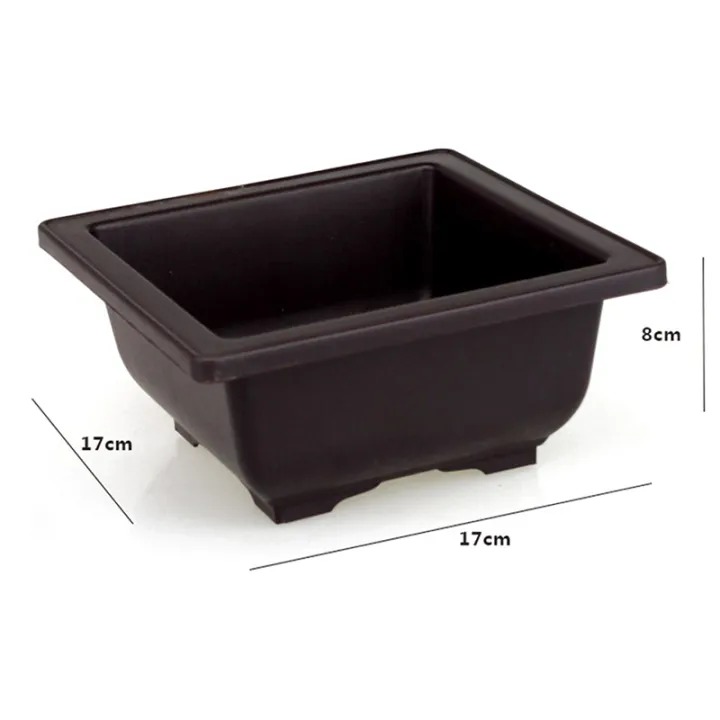 1PC%20Flower%20Pot%20Plastic%20Balcony%20Square%20Pots%20Flower%20Bonsai%20Bowl%20Nursery%20Basin%20Sunlight%20Mall%20-%20Image%202