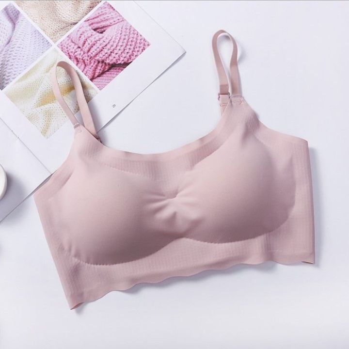 Girls'%20Korean%20Style%20Underwear%20Seamless%20Ultra-Thin%20Wireless%20Comfortable%20Bra%20Beautiful%20Vest%20Push%20up%20Sports%20Bra%20-%20Image%208